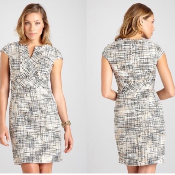 Ellen Tracy Dresses & Skirts - ⭕️ PRICE FIRM Ellen Tracy Size 16 Tweed Style Short Sleeve Dress